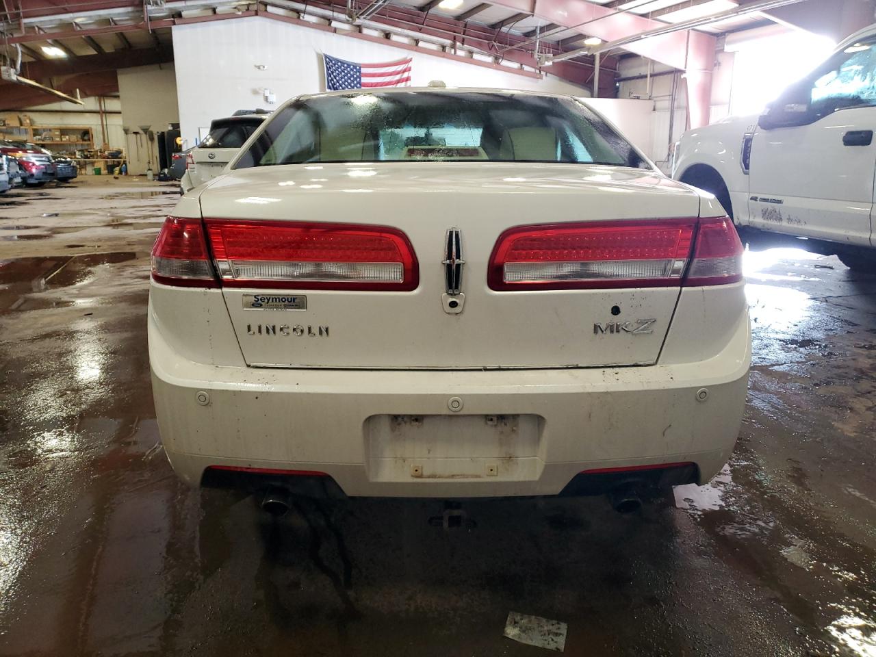 2012 Lincoln MKZ VIN 3LNHL2GC8CR807713 Copart auction photo, front end / side damage thumbnail 6