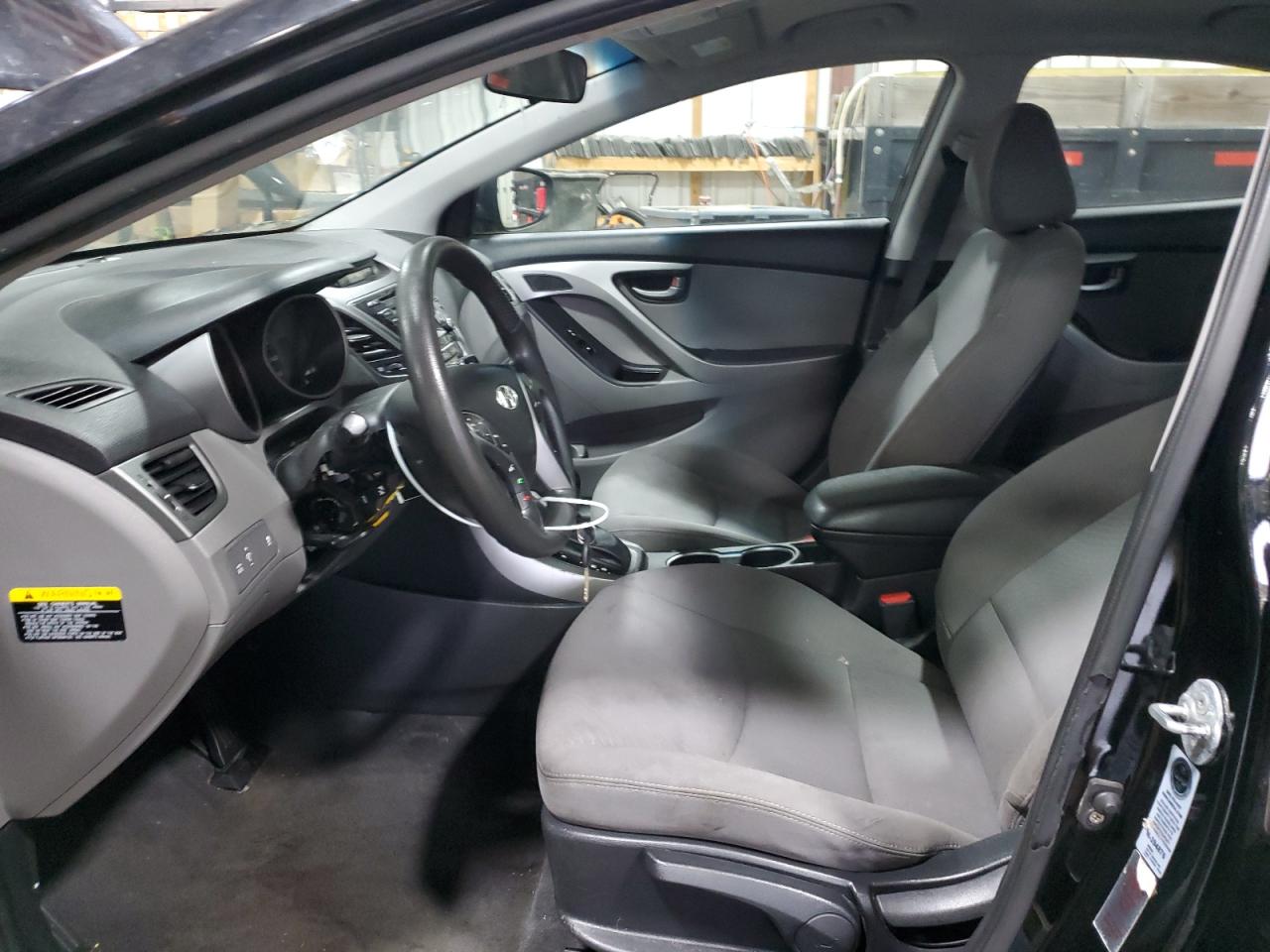 2016 Hyundai Elantra VIN KMHDH4AE6GU636660 Copart auction photo, vandalism damage thumbnail 7