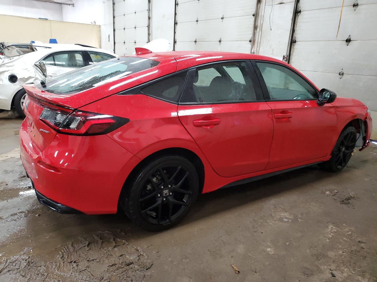 2022 Honda Civic VIN 19XFL2H84NE000668 Copart auction photo, front end / side damage thumbnail 3