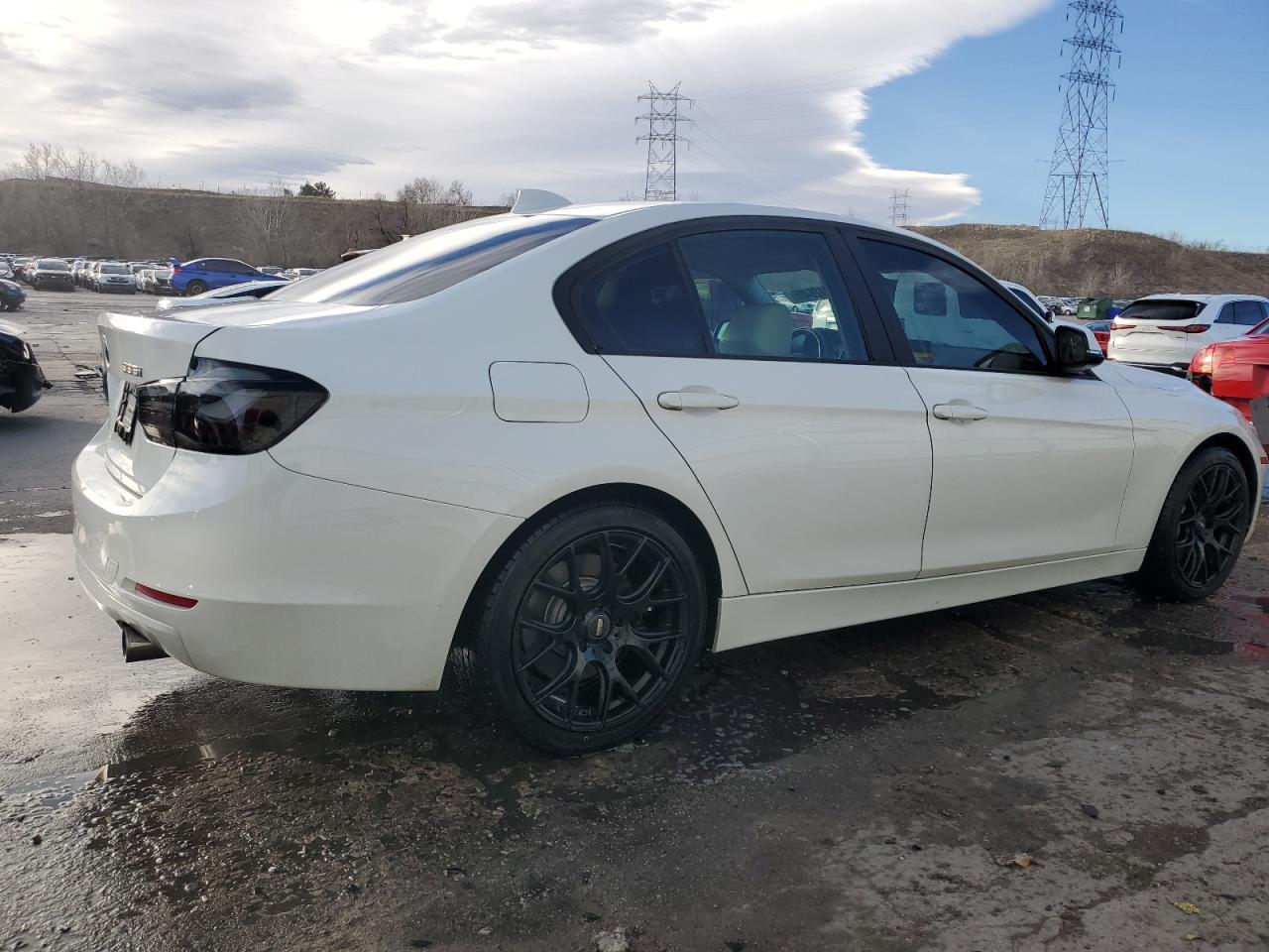 2014 BMW 3er VIN WBA3B9G51ENR91164 Copart auction photo, hail / side damage thumbnail 3