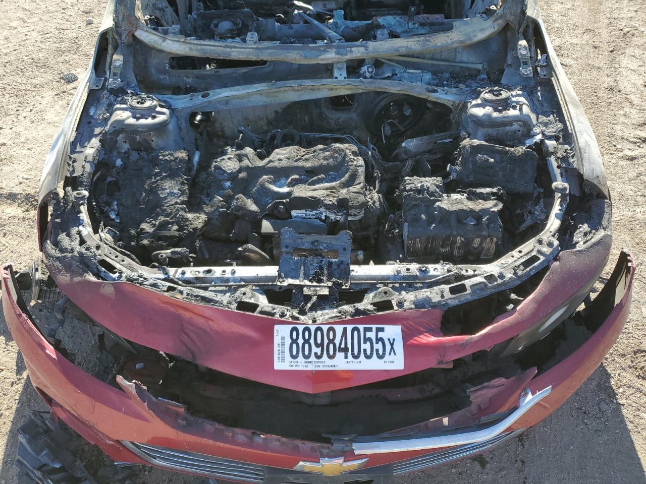 2016 Chevrolet Malibu VIN 1G1ZE5STXGF316759 Copart auction photo, burn / hail damage thumbnail 11
