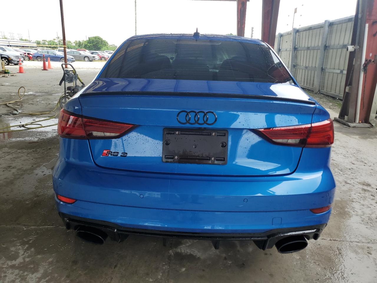 2019 Audi RS3 VIN WUABWGFF6KA905869 Copart auction photo, water/flood damage thumbnail 6