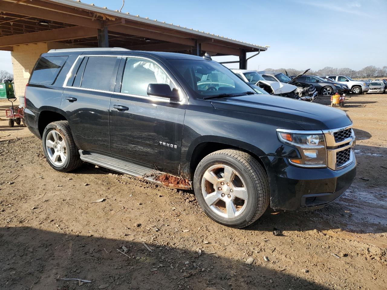2017 Chevrolet Tahoe VIN 1GNSCBKC9HR210601 Copart auction photo, front end damage thumbnail 4