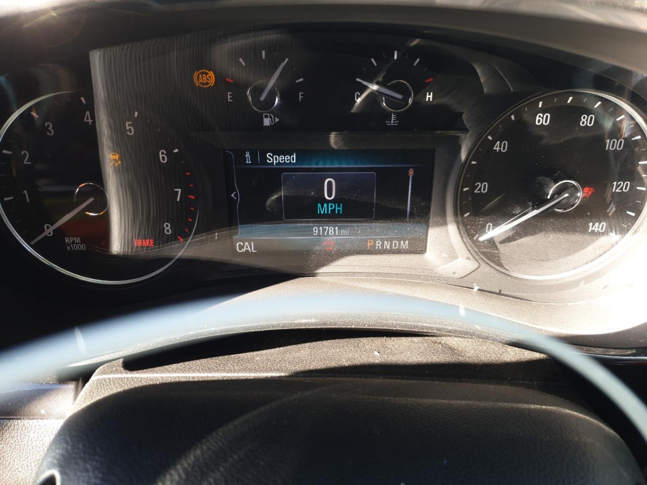 2019 Buick Encore VIN KL4CJASB1KB868072 Copart auction photo, front end / side damage thumbnail 9