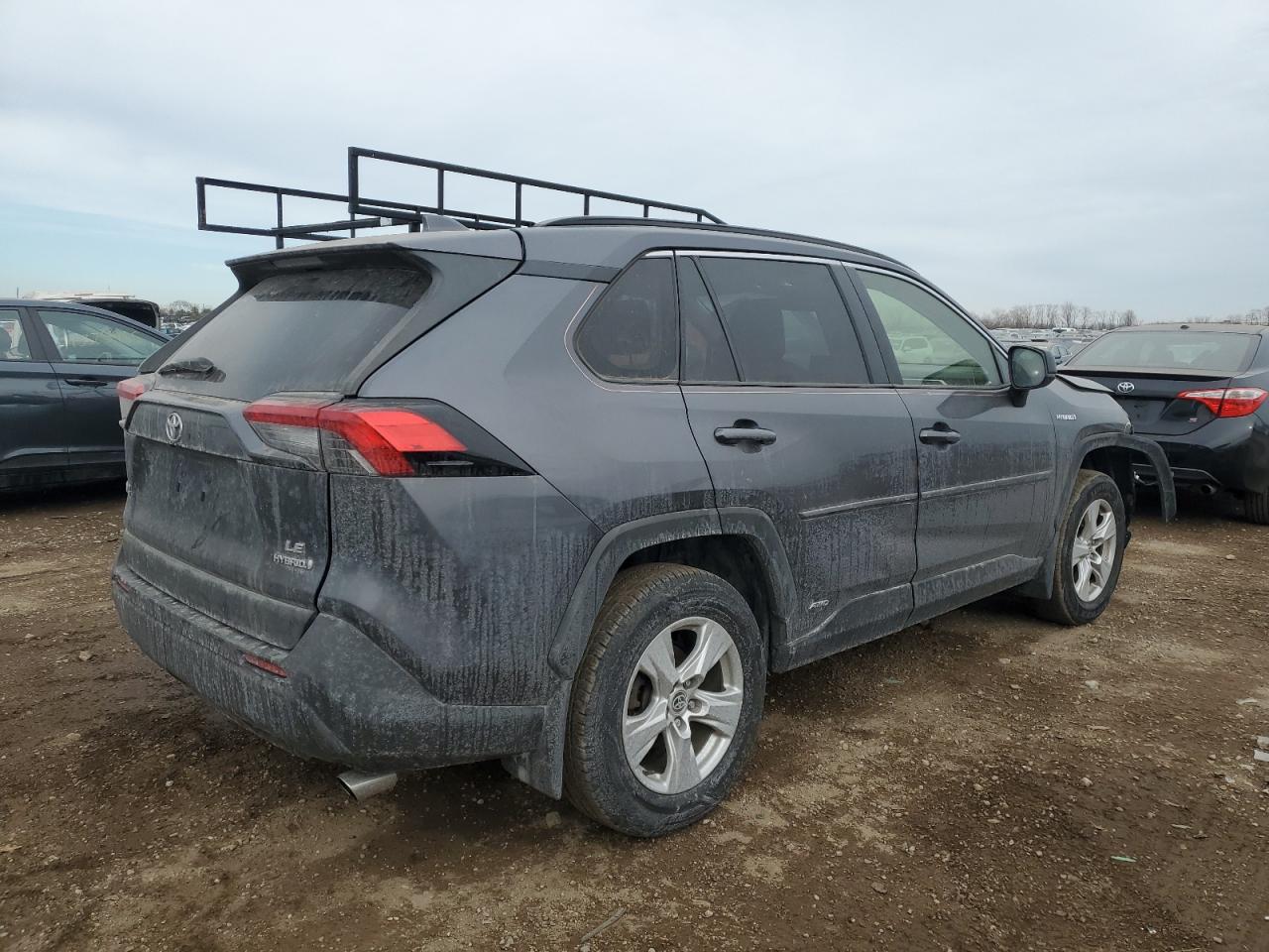2020 Toyota RAV 4 VIN JTMLWRFV8LD072371 Copart auction photo, front end damage thumbnail 3
