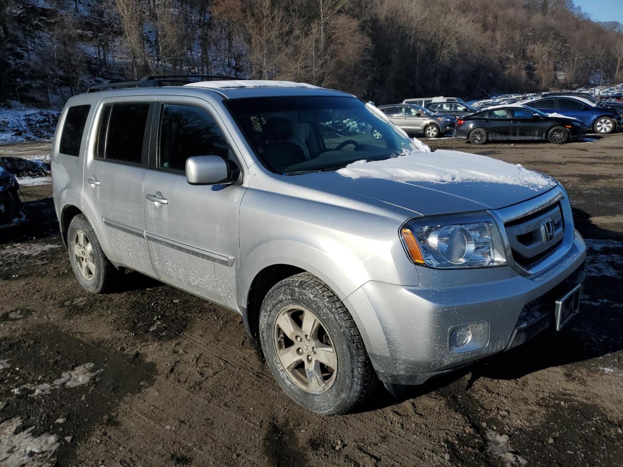2010 Honda Pilot VIN 5FNYF4H69AB014290 Copart auction photo, rear end / side damage thumbnail 4