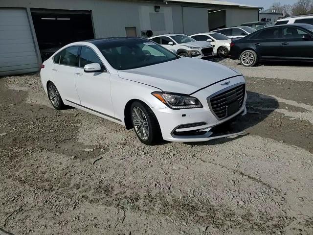 2018 Genesis G80 VIN KMHGN4JE4JU228347 Copart auction photo, front end / mechanical damage thumbnail 13