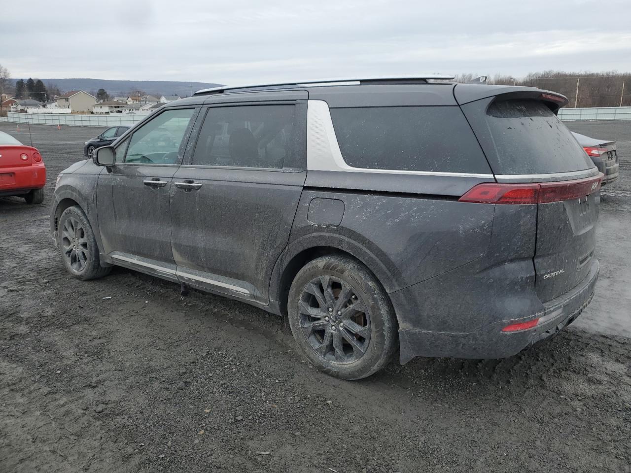 2023 KIA Carnival VIN KNDNE5H32P6291935 Copart auction photo, rear end / side damage thumbnail 2