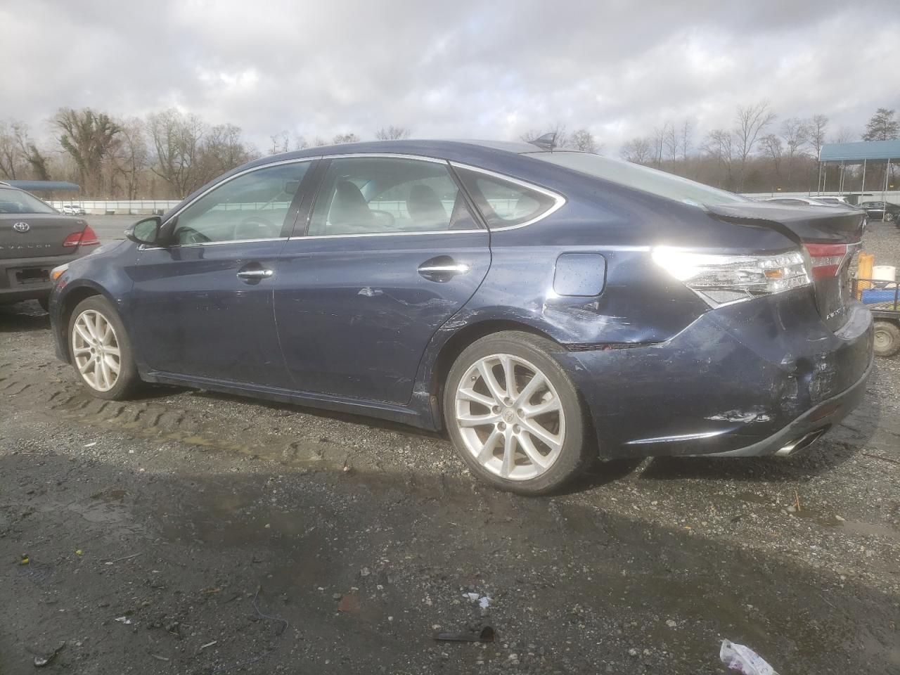 2015 Toyota Avalon VIN 4T1BK1EB6FU148489 Copart auction photo, rear end / side damage thumbnail 2
