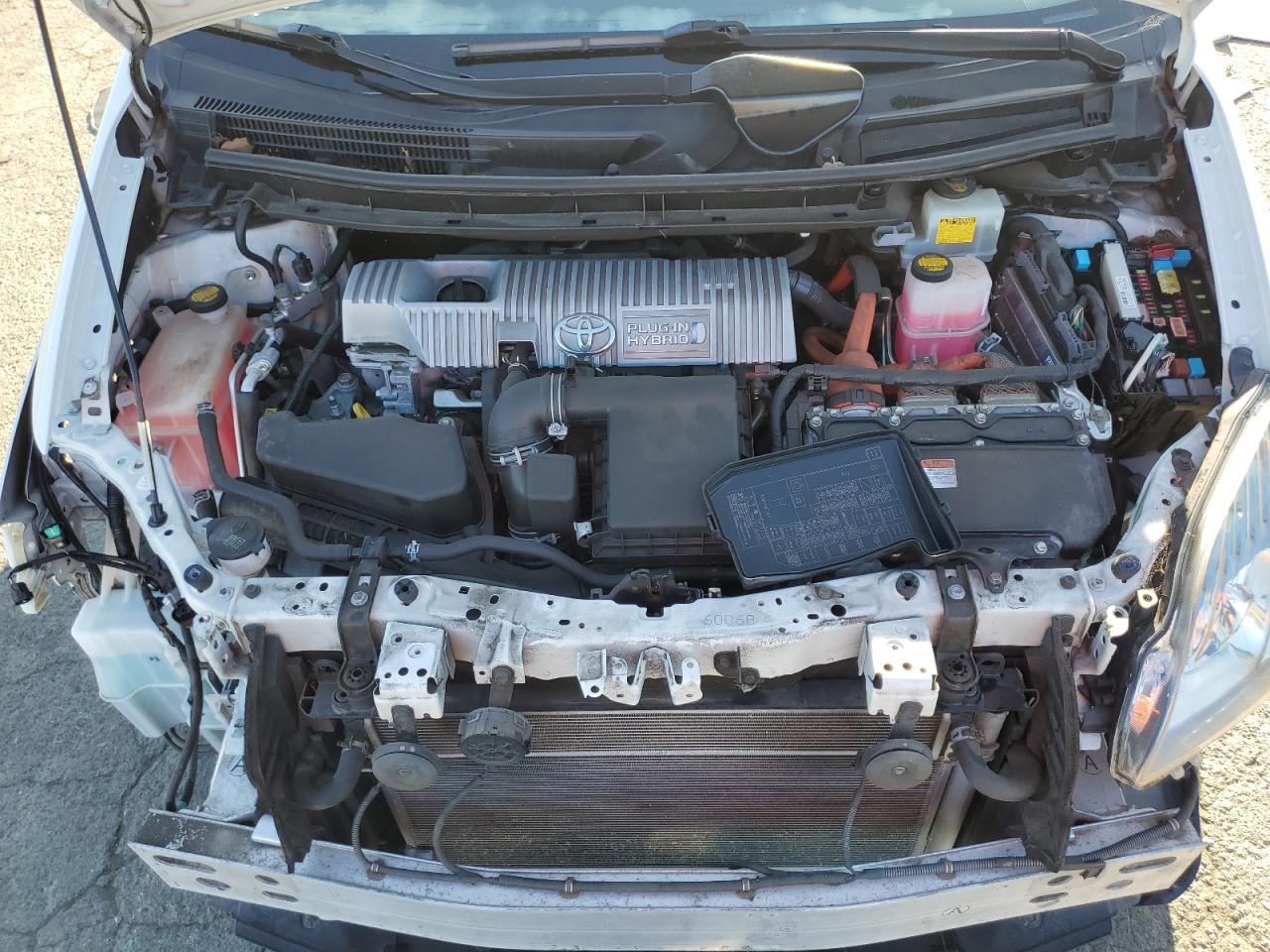 2014 Toyota Prius VIN JTDKN3DP8E3058561 Copart auction photo, all over / stripped damage thumbnail 12