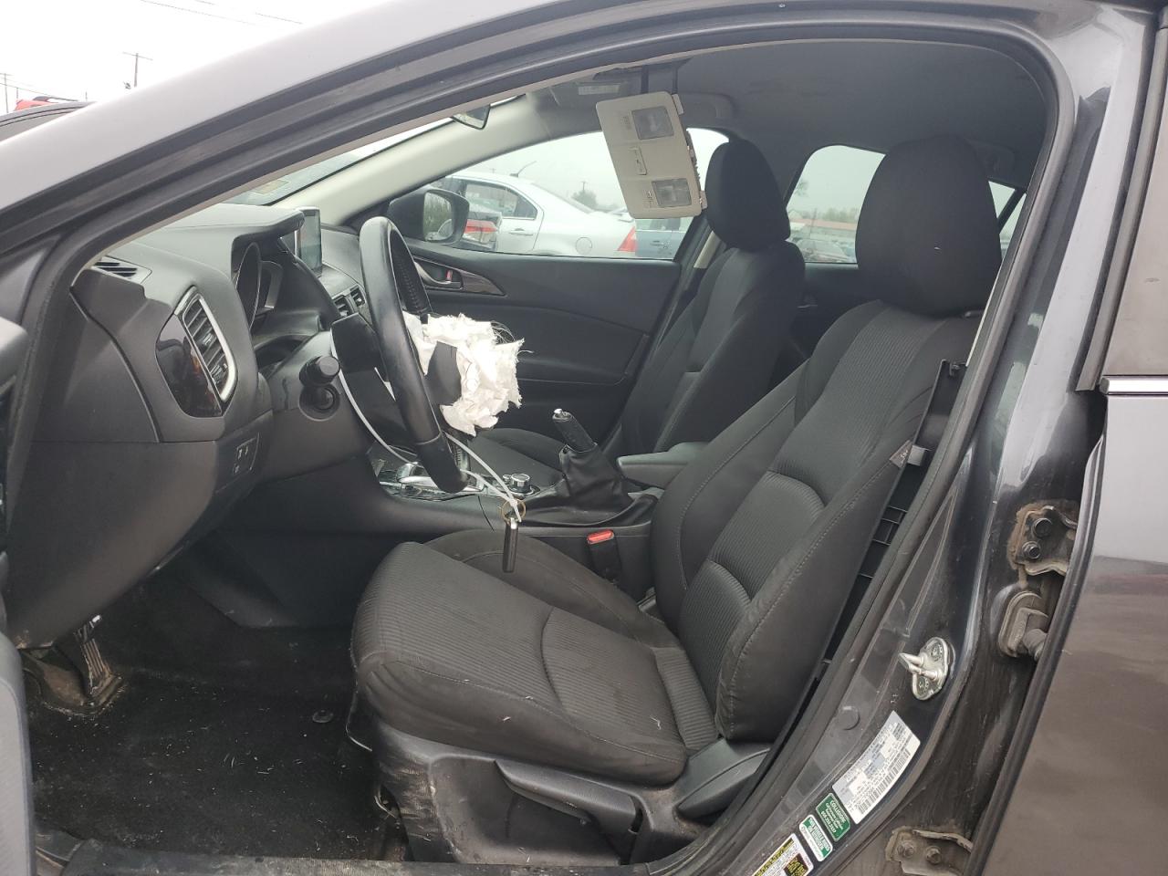 2015 Mazda 3 VIN 3MZBM1V77FM236964 Copart auction photo, front end / undercarriage damage thumbnail 7