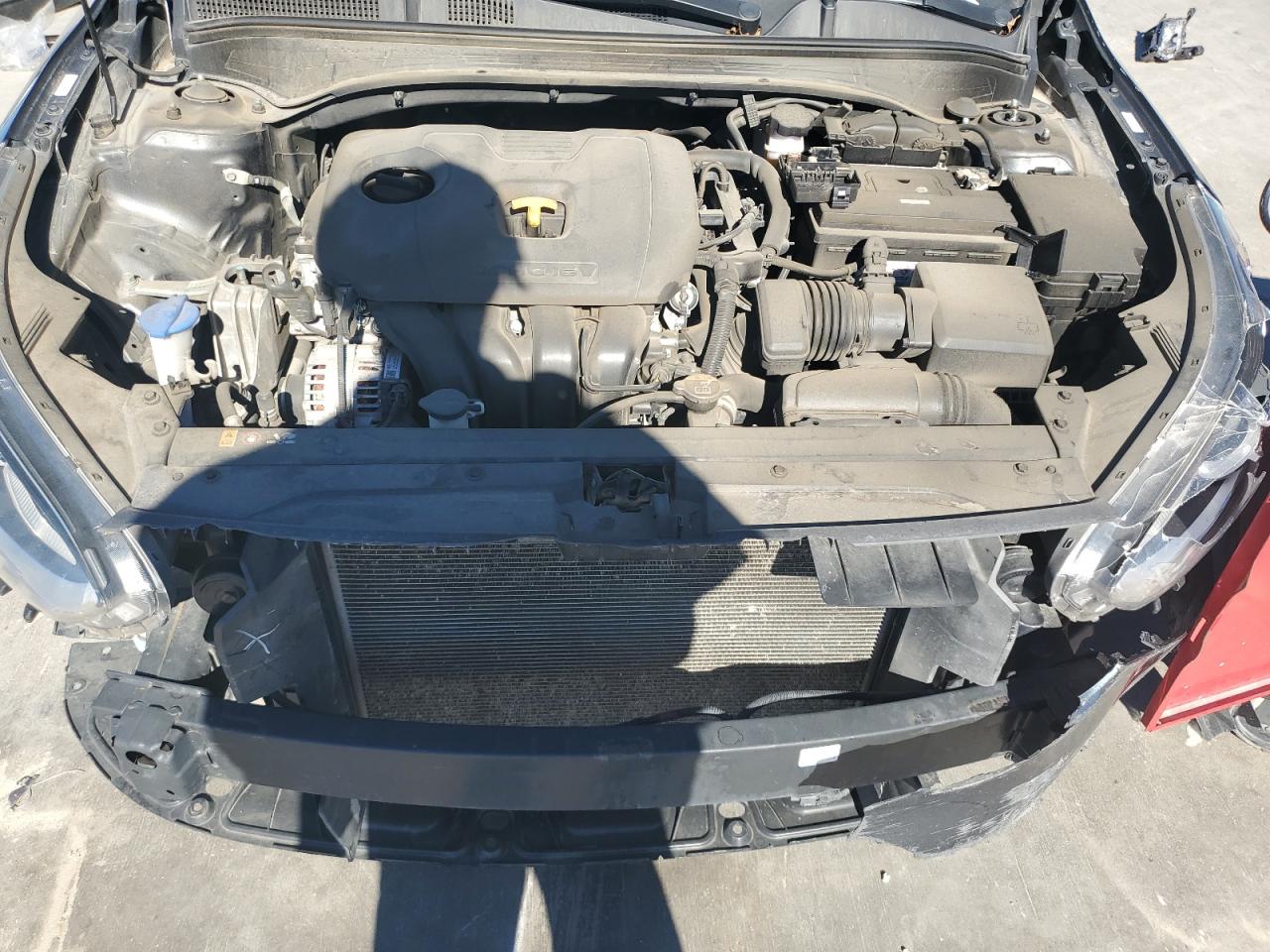 2021 KIA Forte VIN 3KPF24AD5ME337936 Copart auction photo, rear end / front end damage thumbnail 11
