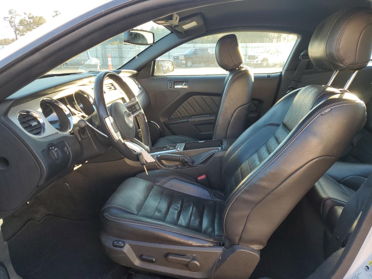 2014 Ford Mustang VIN 1ZVBP8AM5E5297441 Copart auction photo, side / front end damage thumbnail 7