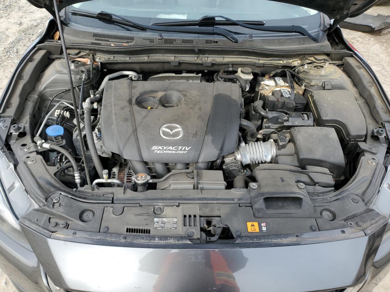 2017 Mazda 3 VIN 3MZBN1V72HM115615 Copart auction photo, rear end damage thumbnail 11