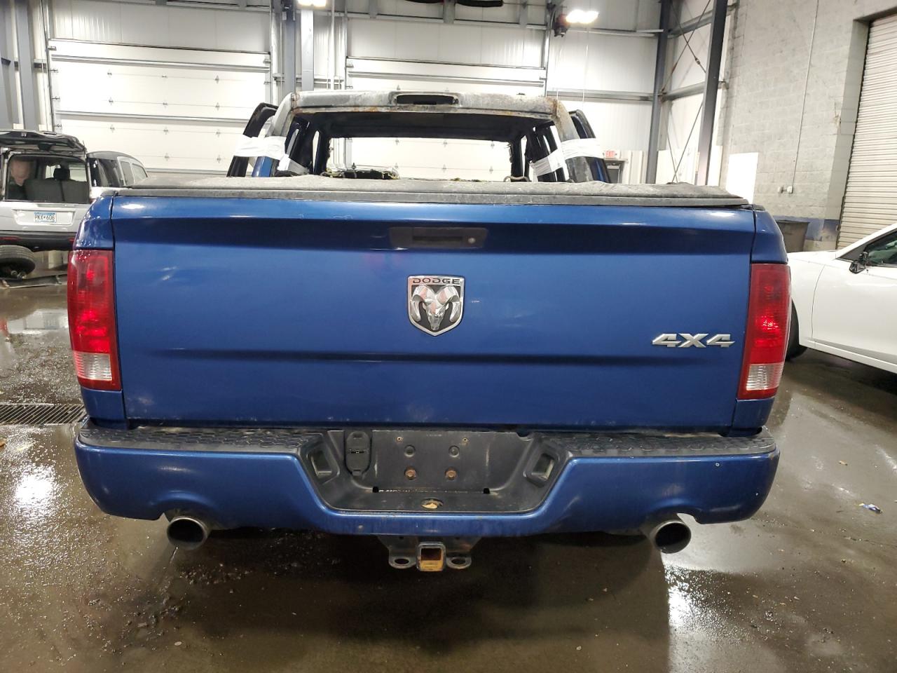 2010 Dodge RAM VIN 1D7RV1CT6AS197286 Copart auction photo, burn damage thumbnail 6