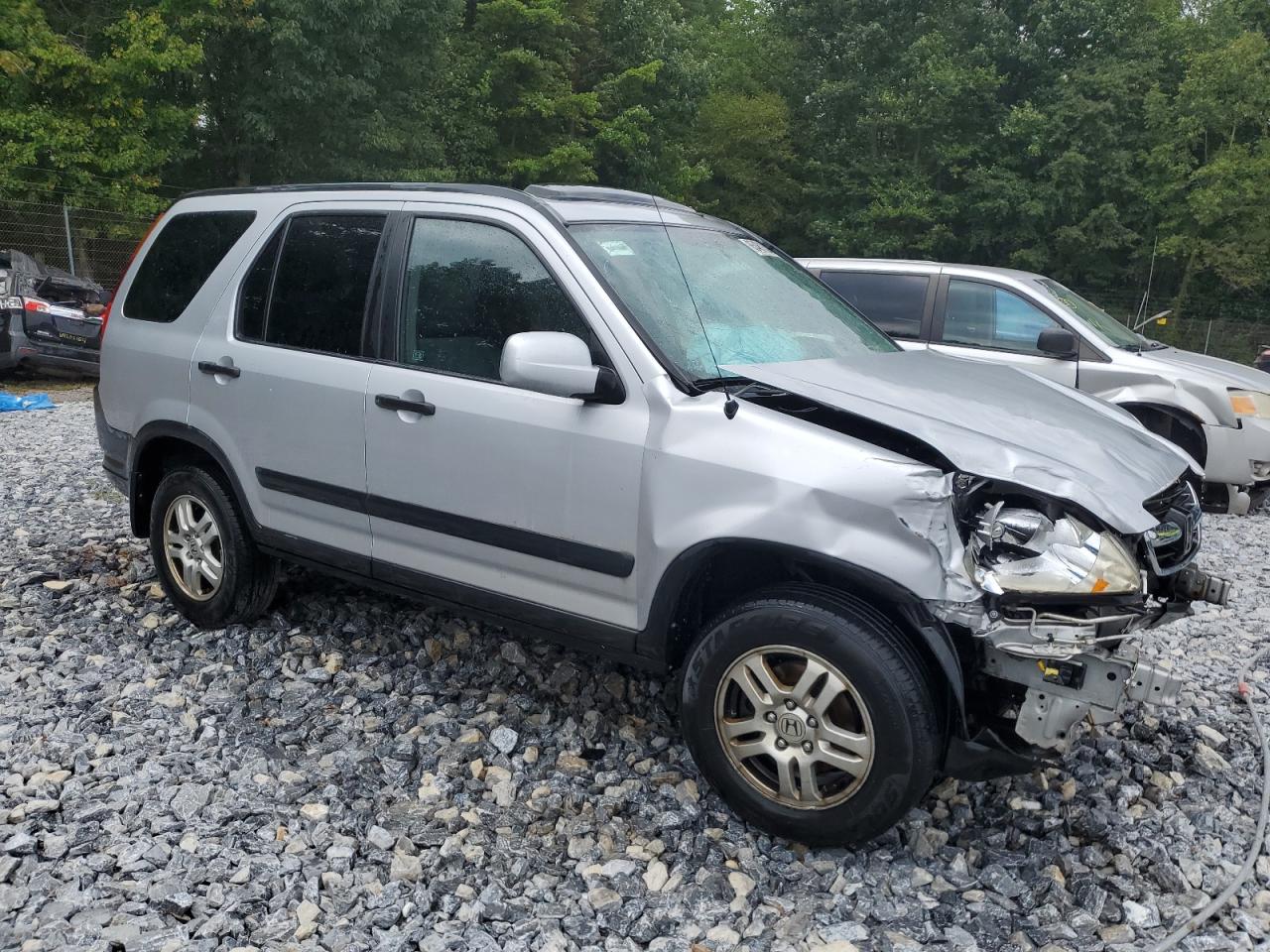 2004 Honda CR-V VIN SHSRD78844U221440 Copart auction photo, front end damage thumbnail 4