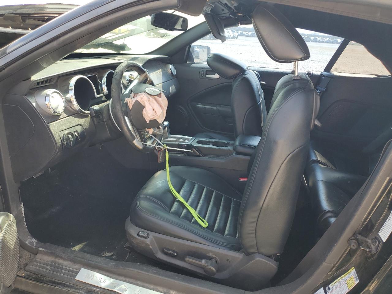 2007 Ford Mustang VIN 1ZVHT85H975320984 Copart auction photo, front end / mechanical damage thumbnail 7