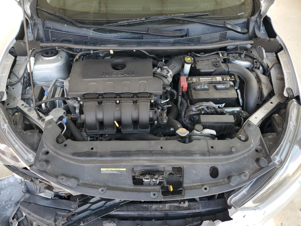 2019 Nissan Sentra VIN 3N1AB7AP7KY357920 Copart auction photo, front end damage thumbnail 13