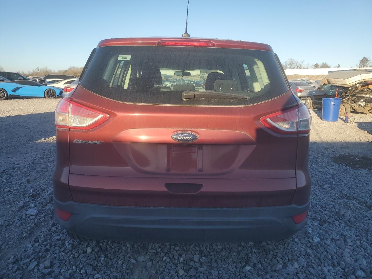 2014 Ford Escape VIN 1FMCU0F74EUB68998 Copart auction photo, front end damage thumbnail 6