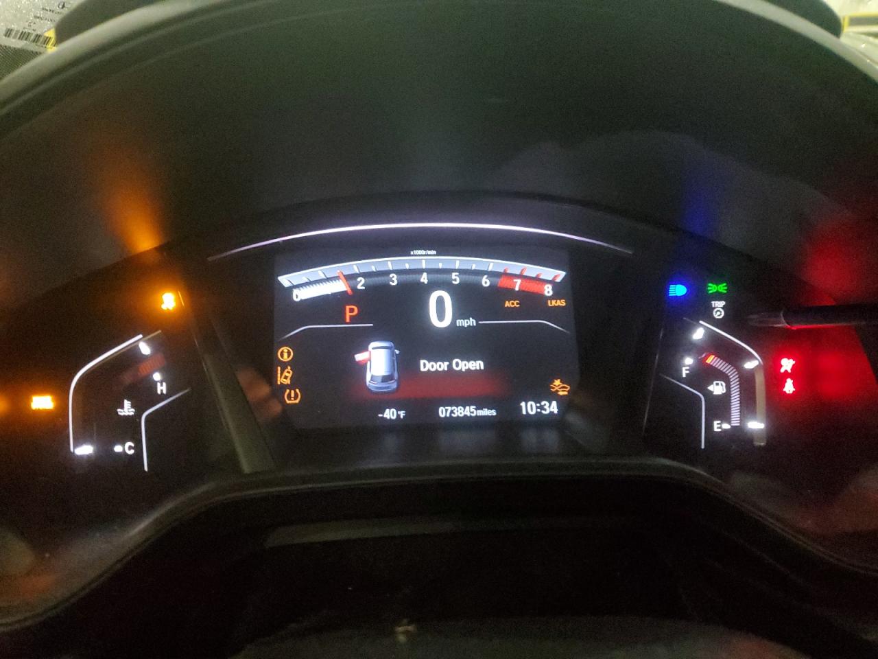 2020 Honda CR-V VIN 2HKRW2H2XLH647892 Copart auction photo, front end damage thumbnail 9