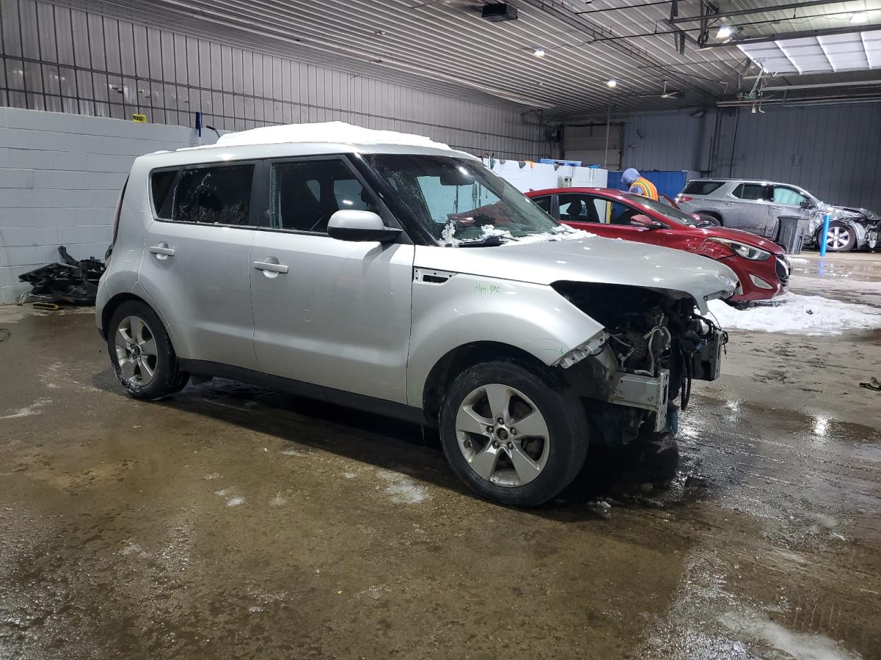 2017 KIA Soul VIN KNDJN2A20H7459470 Copart auction photo, front end / minor dent/scratches damage thumbnail 4