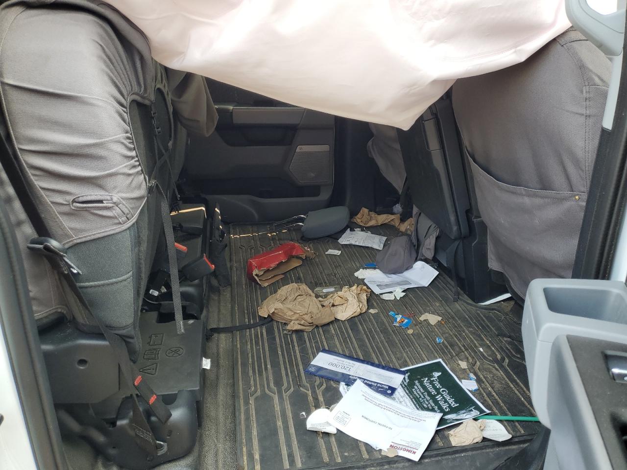 2023 Ford F350 VIN 1FT8W3BN9PEC95706 Copart auction photo, biohazard/chemical / all over damage thumbnail 10