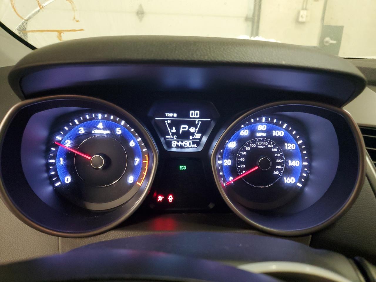 2015 Hyundai Elantra VIN 5NPDH4AE1FH609136 Copart auction photo, front end damage thumbnail 9