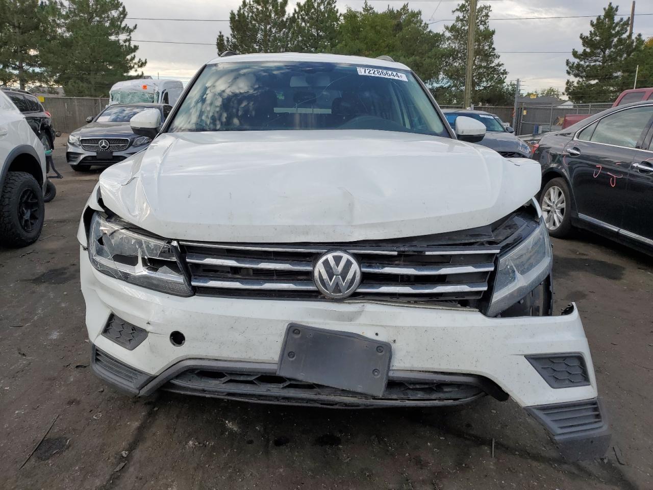 2021 Volkswagen Tiguan VIN 3VV2B7AXXMM126829 Copart auction photo, front end damage thumbnail 5
