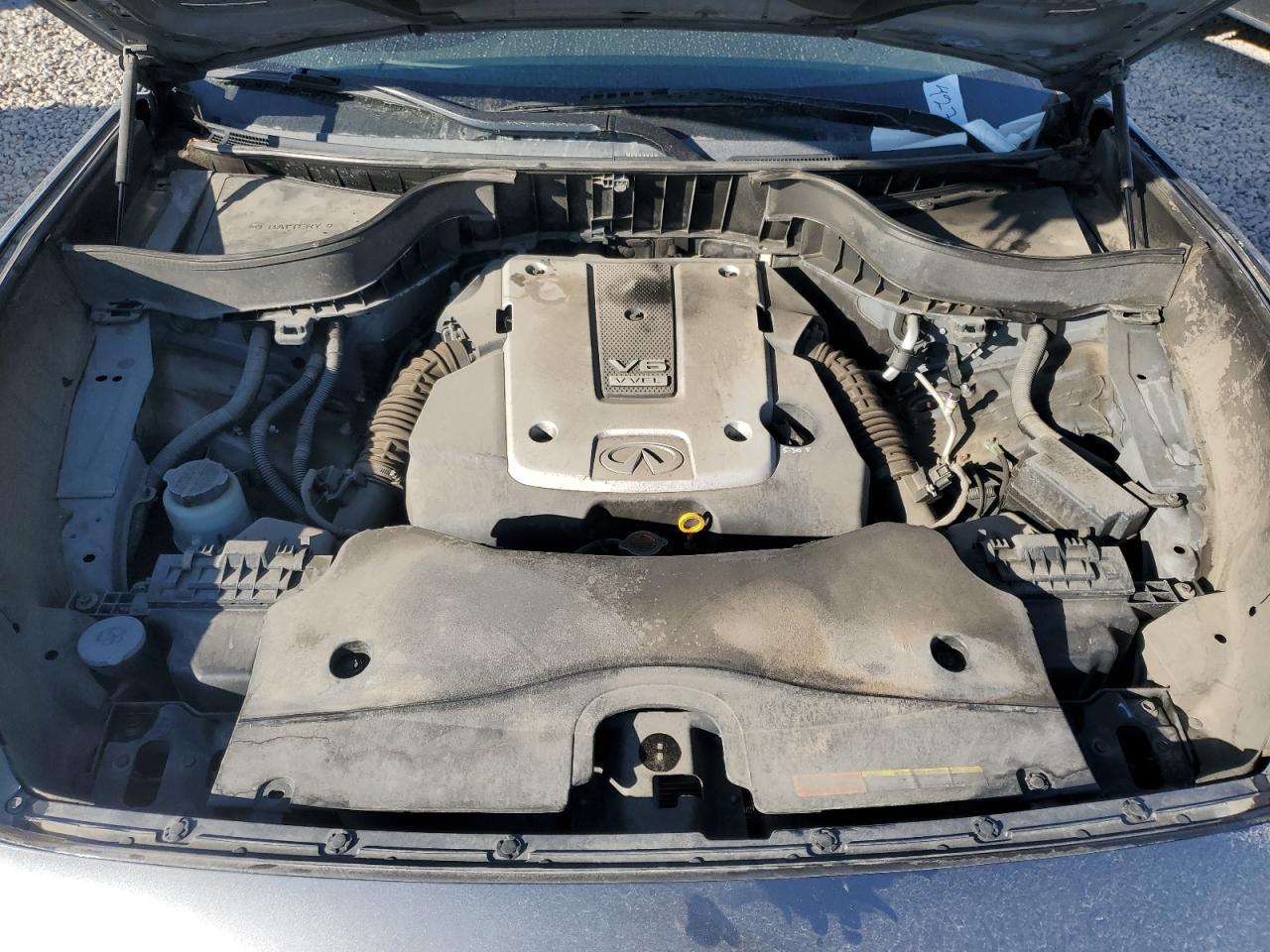 2017 Infiniti QX70 VIN JN8CS1MW6HM414503 Copart auction photo, side damage thumbnail 12