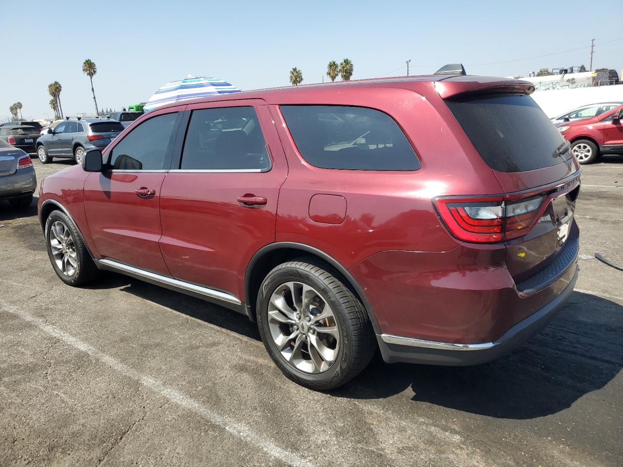 2018 Dodge Durango VIN 1C4RDHAG4JC359633 Copart auction photo, all over damage thumbnail 2