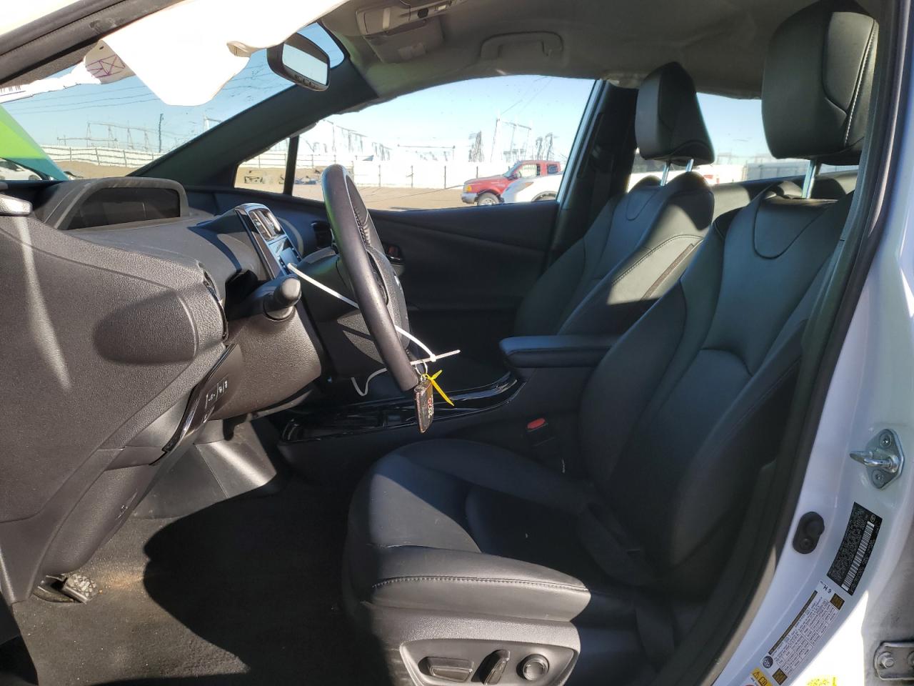 2021 Toyota Prius VIN JTDKAMFU3M3126686 Copart auction photo, all over damage thumbnail 7