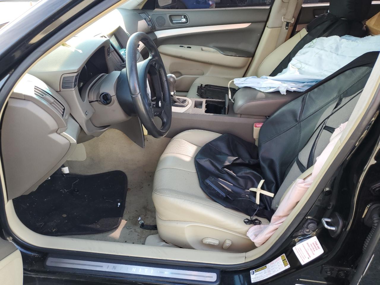 2008 Infiniti G VIN JNKBV61E48M218050 Copart auction photo, rear end / front end damage thumbnail 7