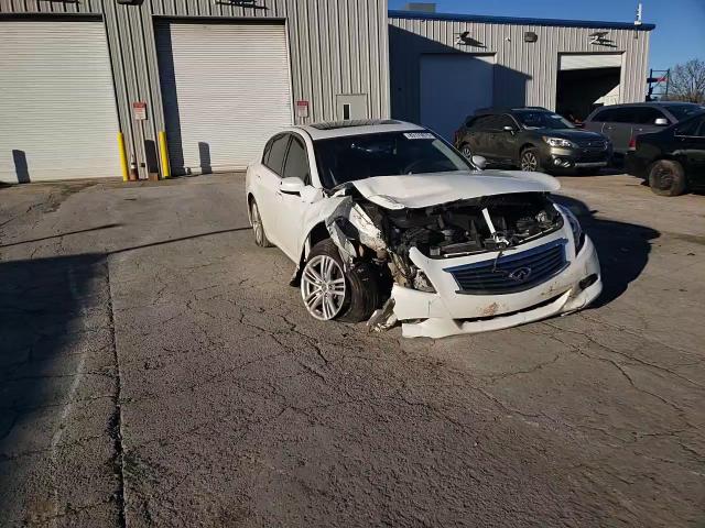 2011 Infiniti G VIN JN1CV6AP9BM305668 Copart auction photo, front end damage thumbnail 10