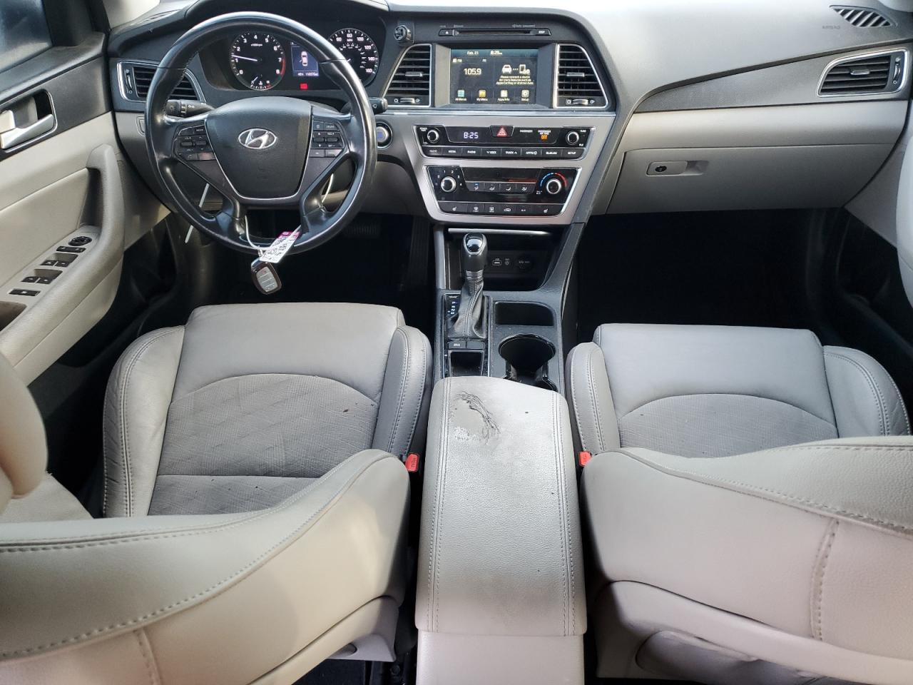 2016 Hyundai Sonata VIN 5NPE34AF7GH400027 Copart auction photo, side damage thumbnail 8