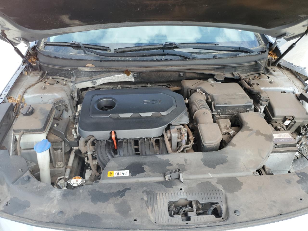 2017 Hyundai Sonata VIN 5NPE34AF4HH479870 Copart auction photo, front end damage thumbnail 11