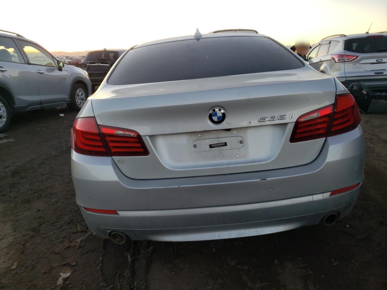 2012 BMW 5er VIN WBAFU7C54CDU57497 Copart auction photo, front end damage thumbnail 6