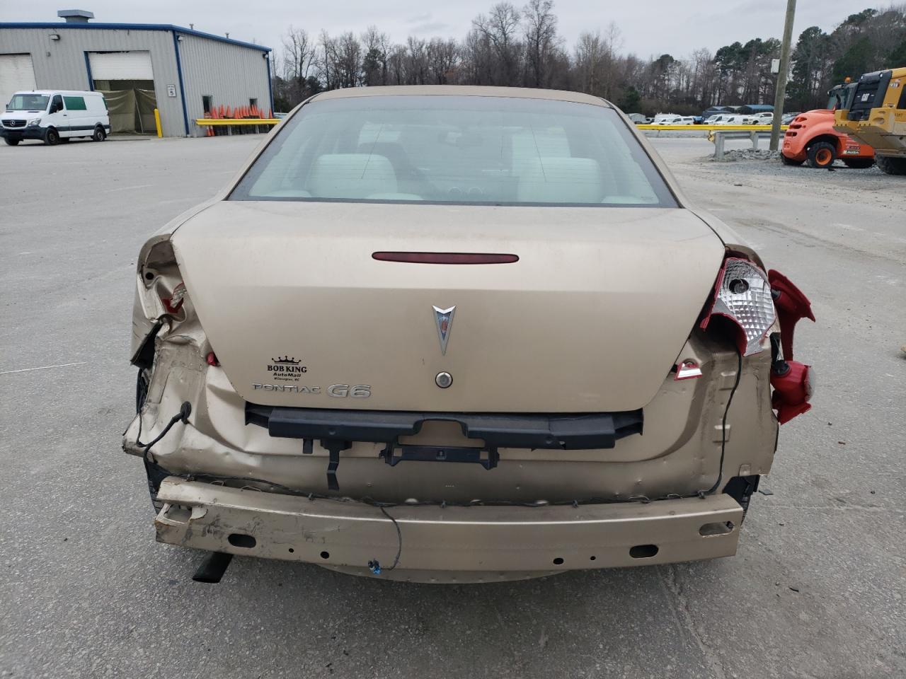 2008 Pontiac G6 VIN 1G2ZF57B584174214 Copart auction photo, rear end damage thumbnail 6