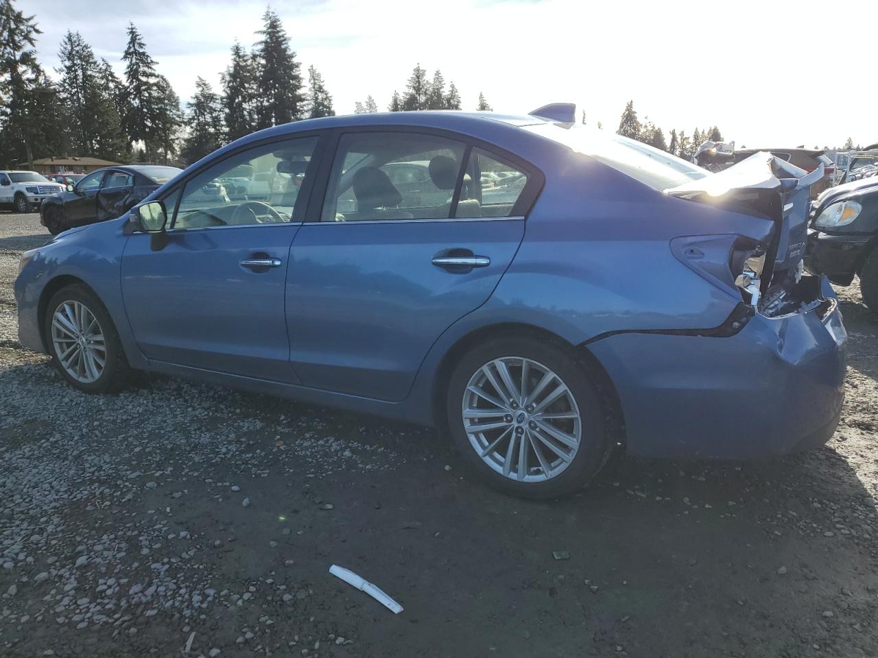 2016 Subaru Impreza VIN JF1GJAN63GH007539 Copart auction photo, rear end / front end damage thumbnail 2