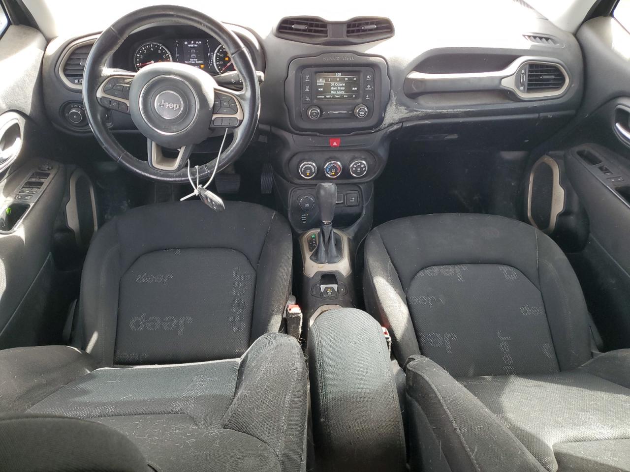 2017 Jeep Renegade VIN ZACCJBBB6HPG37212 Copart auction photo, front end / minor dent/scratches damage thumbnail 8
