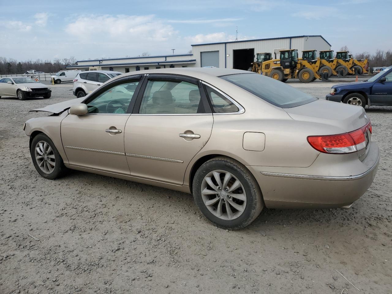 2007 Hyundai Azera VIN KMHFC46F77A161661 Copart auction photo, front end damage thumbnail 2