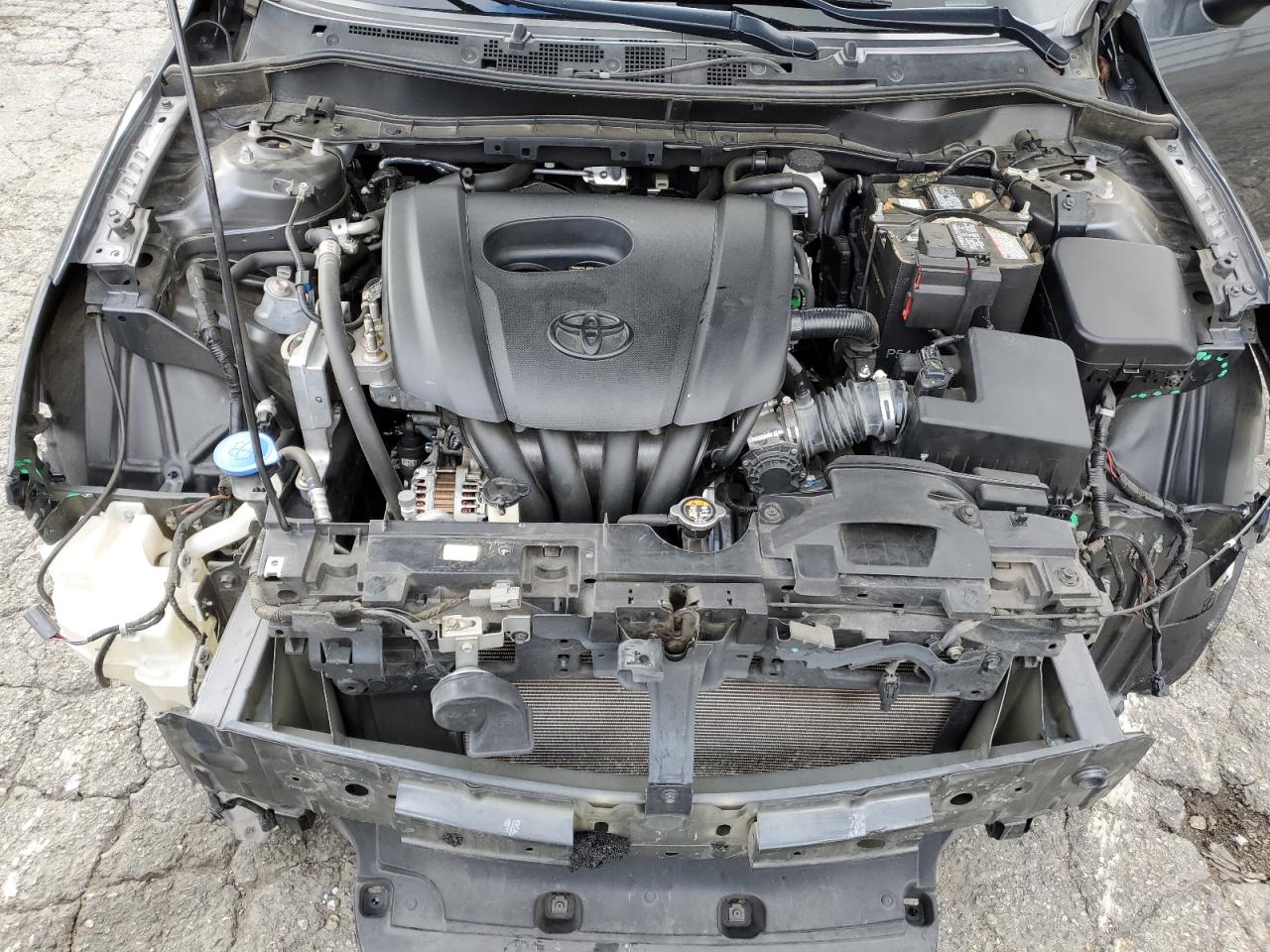 2017 Toyota Yaris VIN 3MYDLBYV1HY179835 Copart auction photo, front end damage thumbnail 11