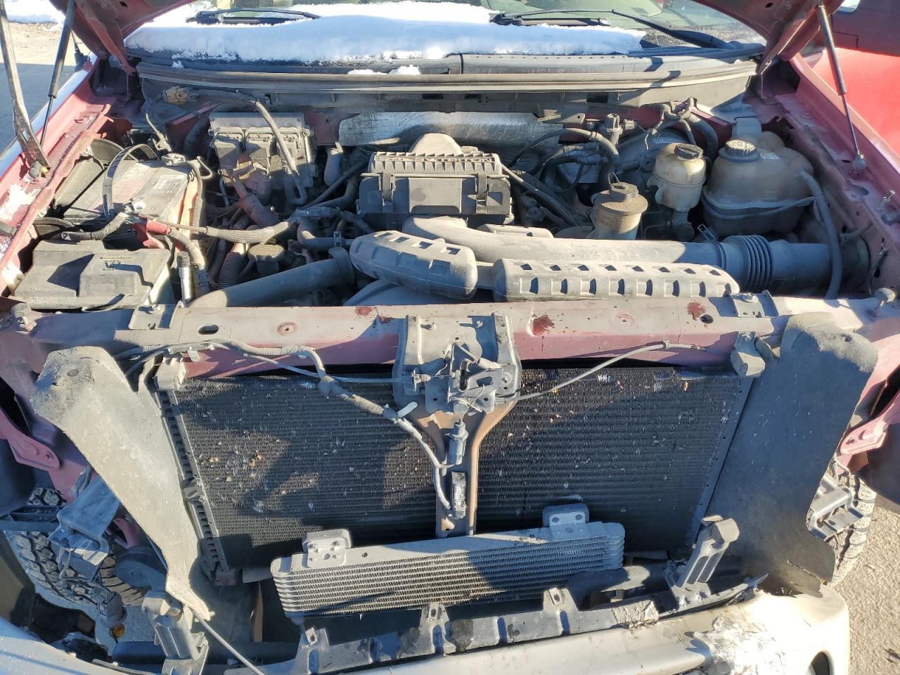 2007 Ford F-150 VIN 1FTPX14V27FA37905 Copart auction photo, front end damage thumbnail 11