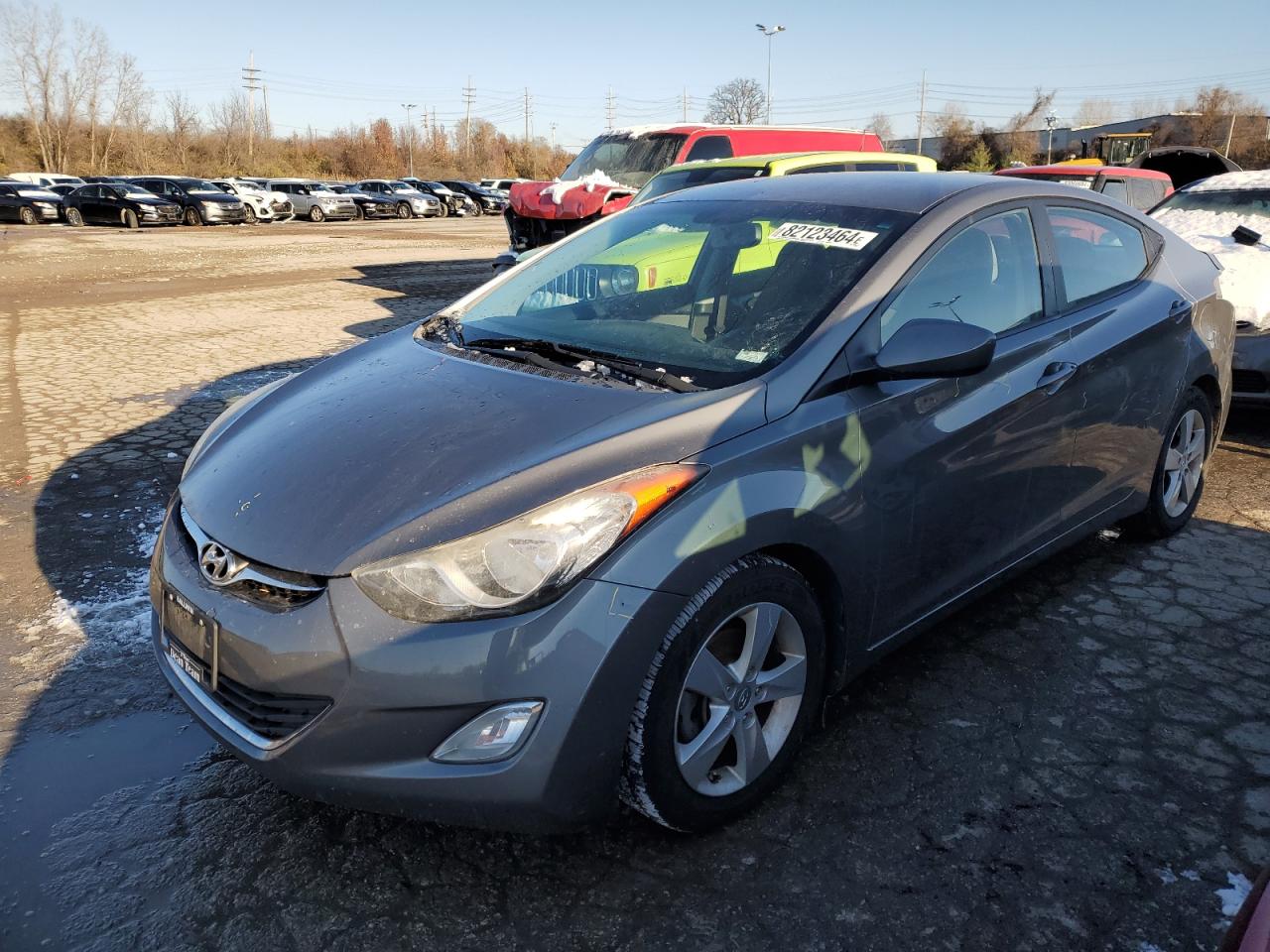 2013 Hyundai Elantra VIN 5NPDH4AEXDH375303