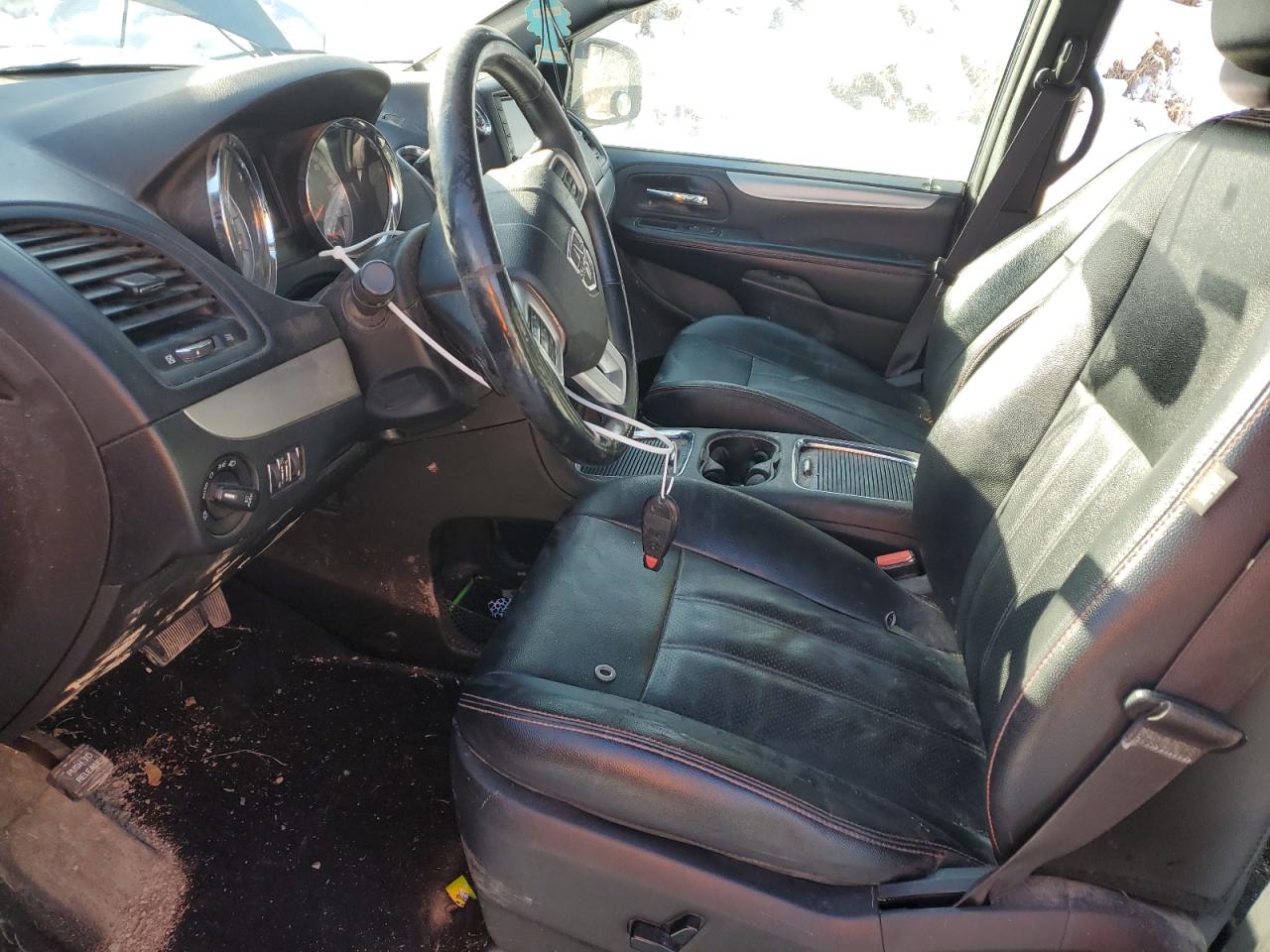 2017 Dodge Caravan VIN 2C4RDGEG6HR716932 Copart auction photo, front end / side damage thumbnail 7