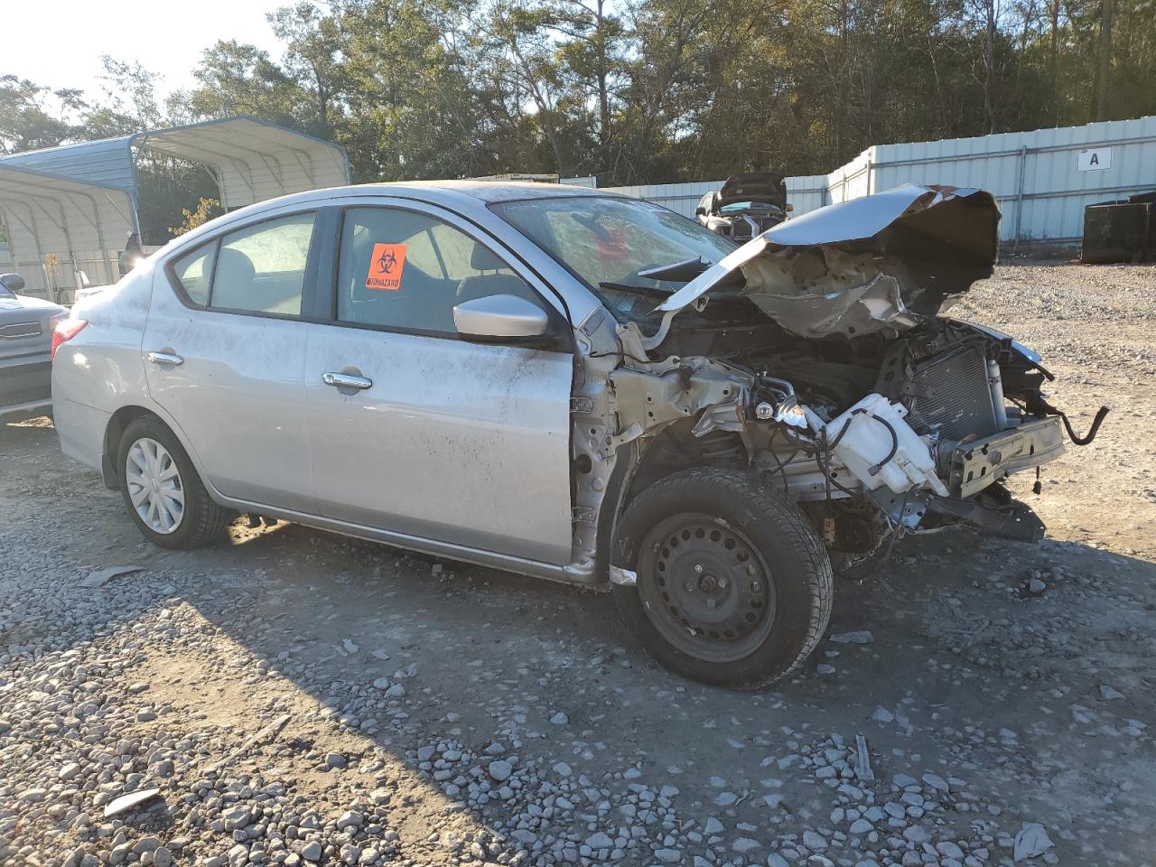 2016 Nissan Versa VIN 3N1CN7AP8GL882599 Copart auction photo, front end damage thumbnail 4