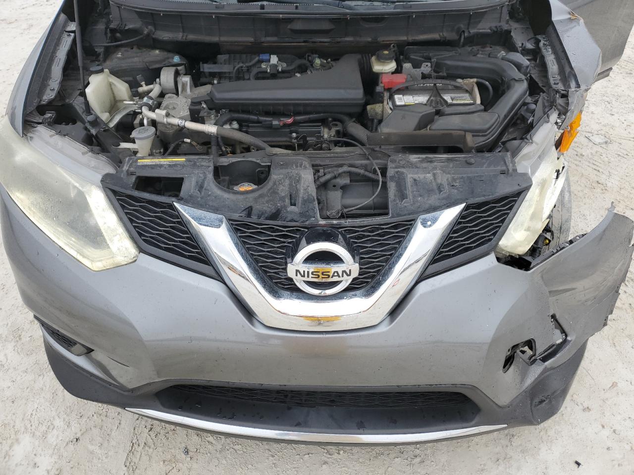 2016 Nissan Rogue VIN 5N1AT2MN4GC855771 Copart auction photo, front end damage thumbnail 12