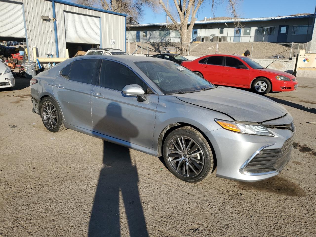 2022 Toyota Camry VIN 4T1F31AK2NU577132 Copart auction photo, rear end damage thumbnail 4