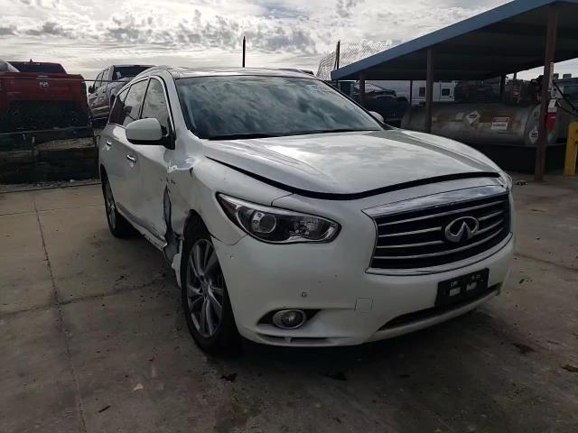 2015 Infiniti QX60 VIN 5N1AL0MN4FC557627 Copart auction photo, front end / side damage thumbnail 11