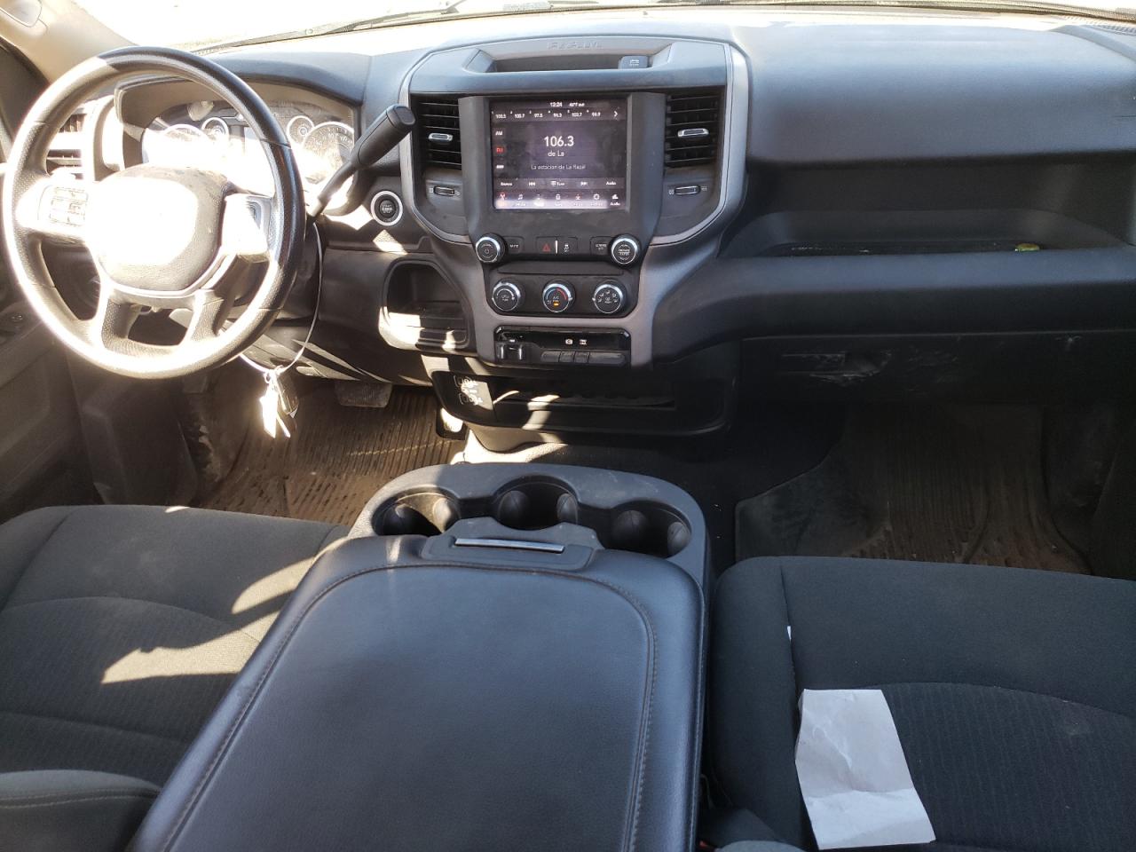 2020 RAM 2500 VIN 3C6UR5CL7LG251857 Copart auction photo, top/roof damage thumbnail 8