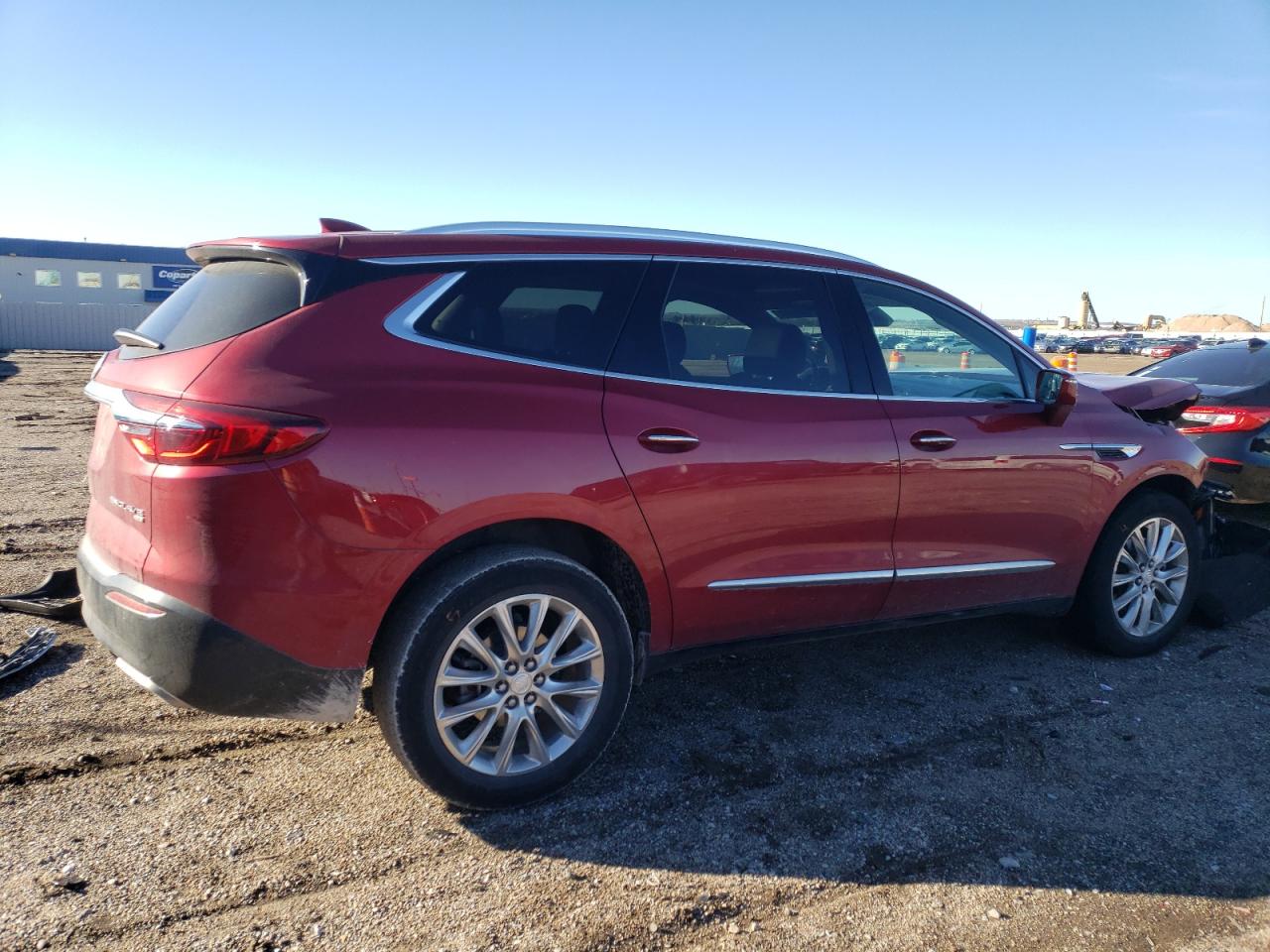 2018 Buick Enclave VIN 5GAEVBKW9JJ197106 Copart auction photo, front end damage thumbnail 3